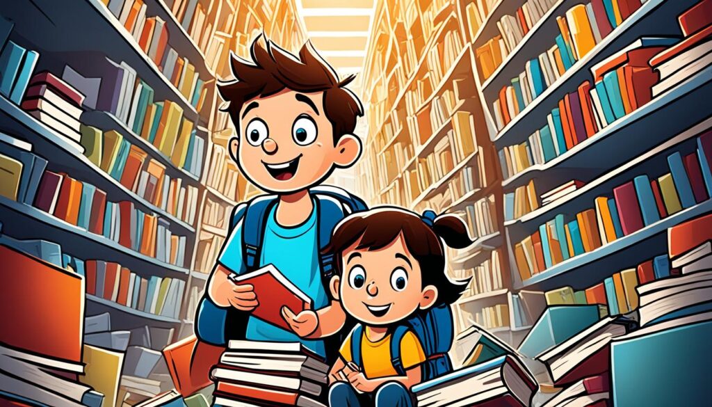 Book Scavenger cover illustration