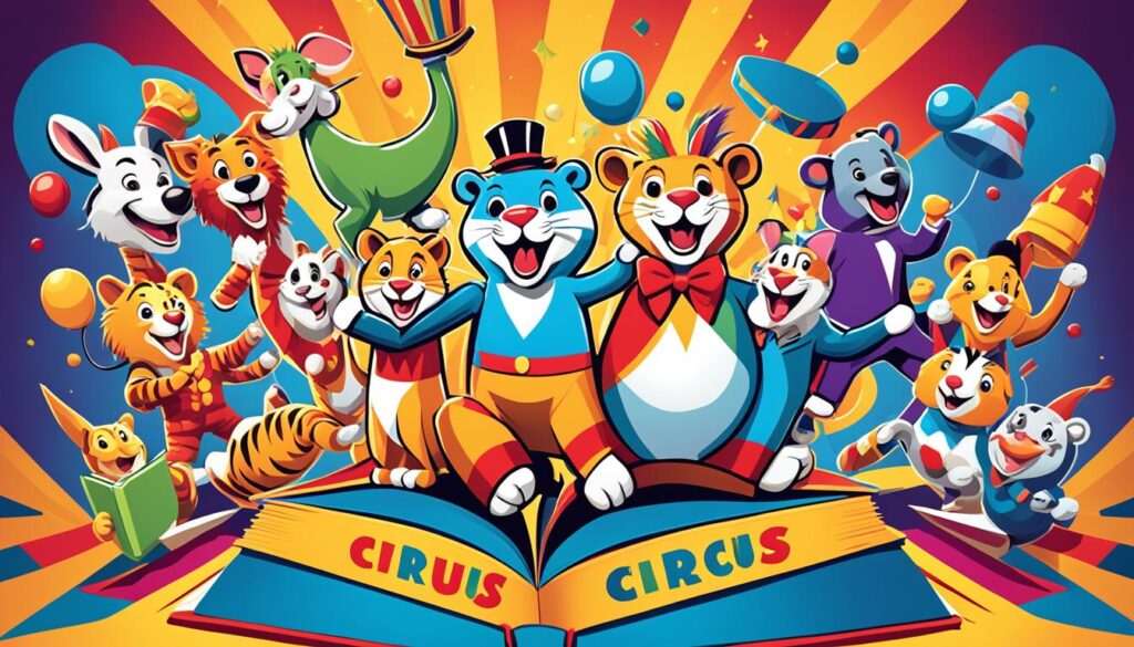 Books about circus for kids