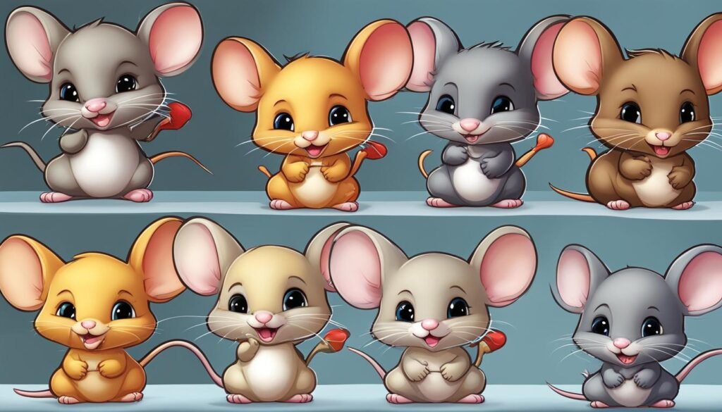 Character Evolution in Baby Mouse Series