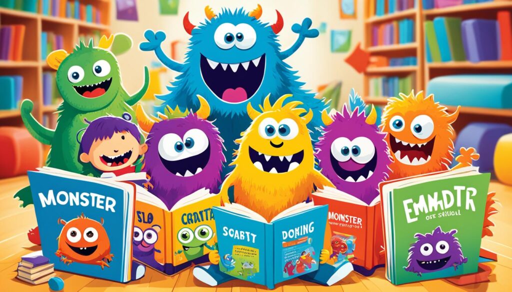 Children's monster books that teach life skills