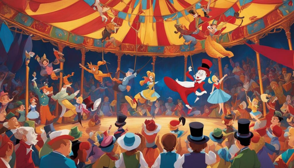 Classic Characters in Circus Themed Books