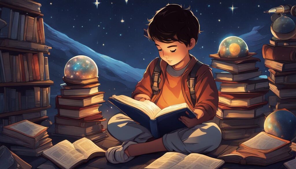 Exploring the cosmos with science books