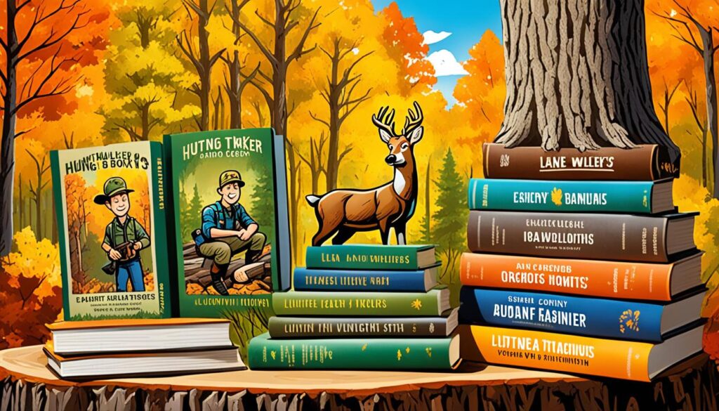 Lane Walker's hunting books