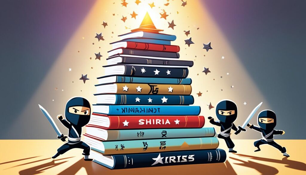 Ninja books for kids
