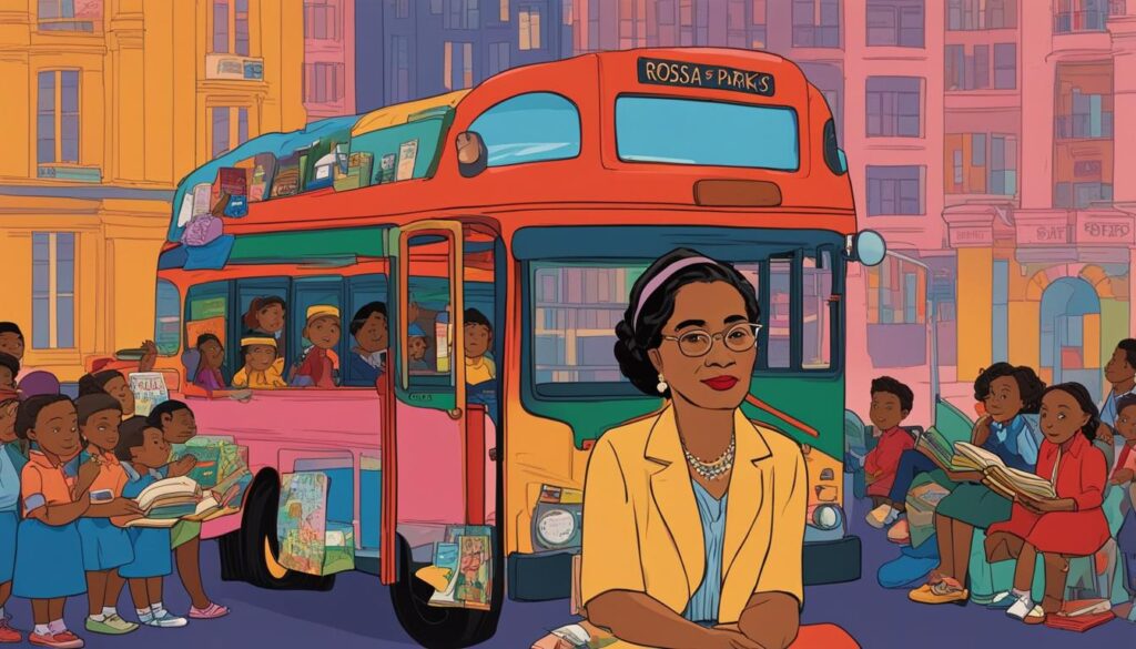 Rosa Parks featured in children's books