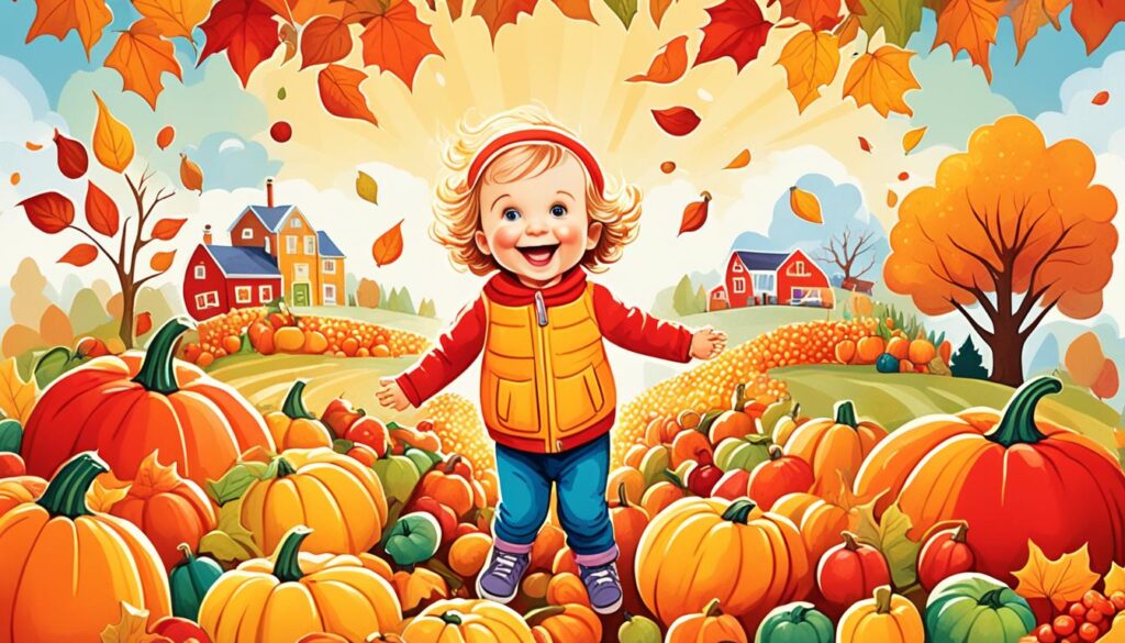 Vibrant illustrations in harvest books for toddlers