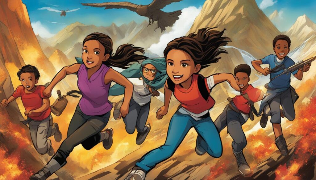 action-packed books for tweens