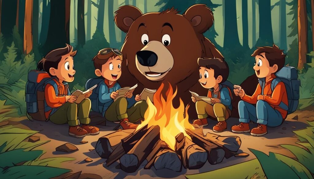 engaging young readers with Bear Grylls adventure series