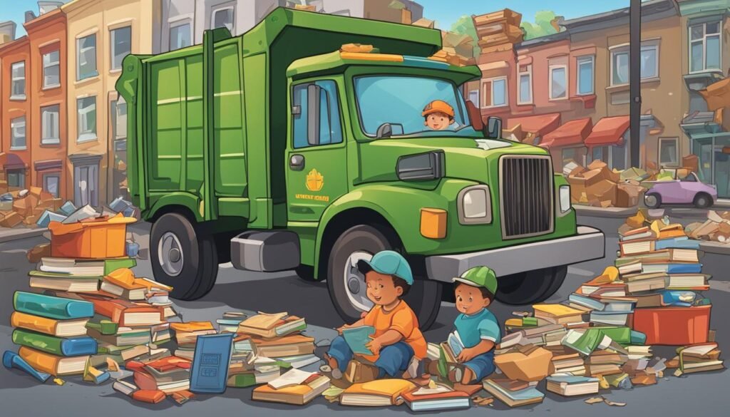 garbage truck books for toddlers