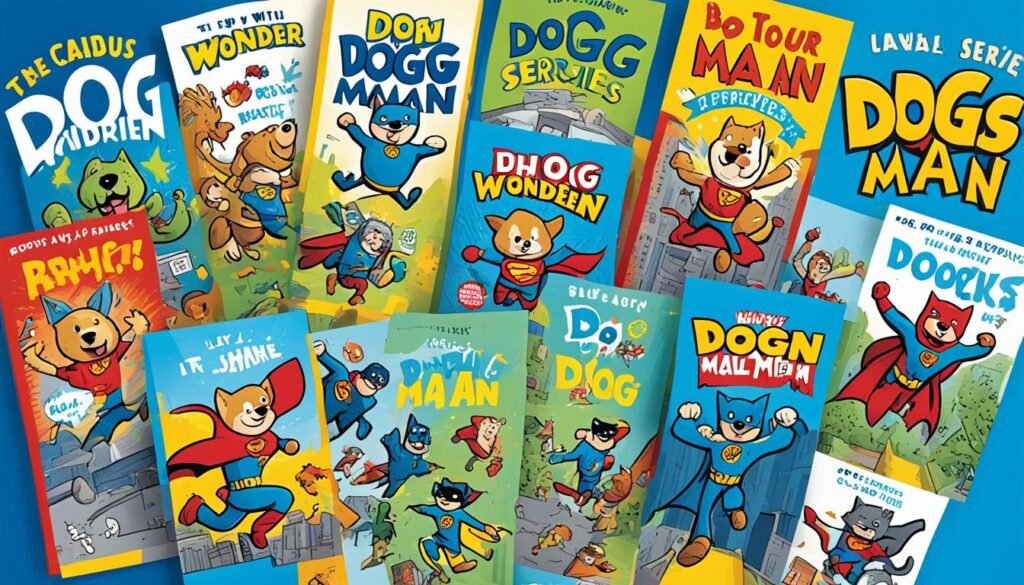popular books for 7 year olds Dog Man series