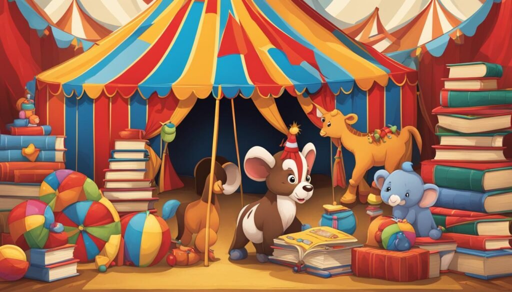 preschool circus books
