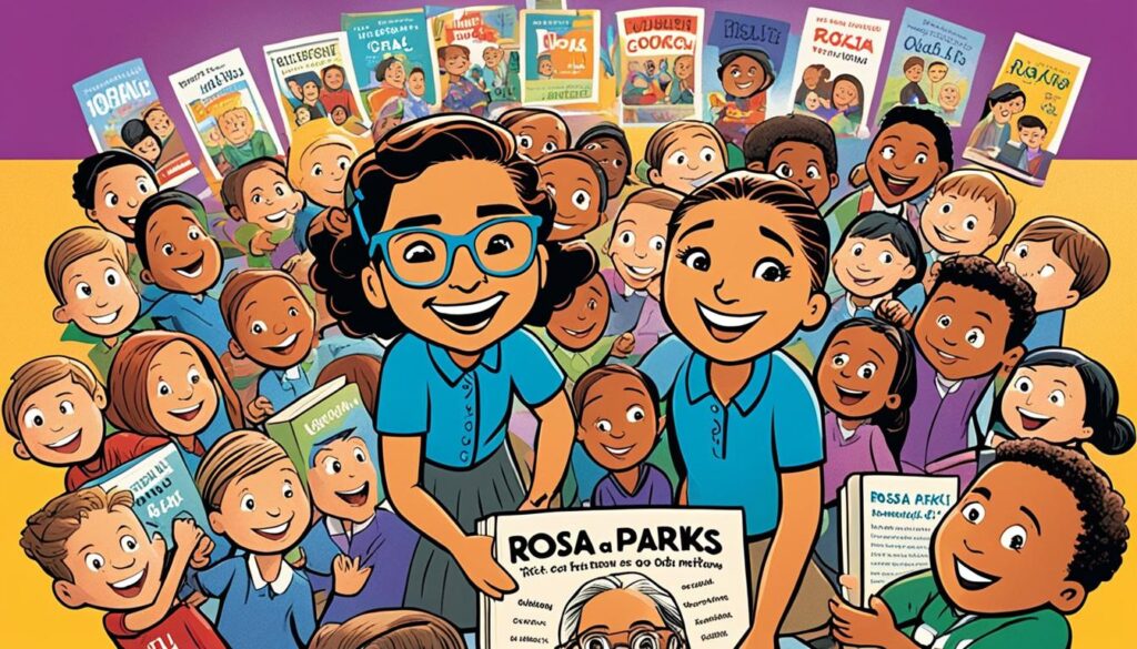 rosa parks books for elementary students