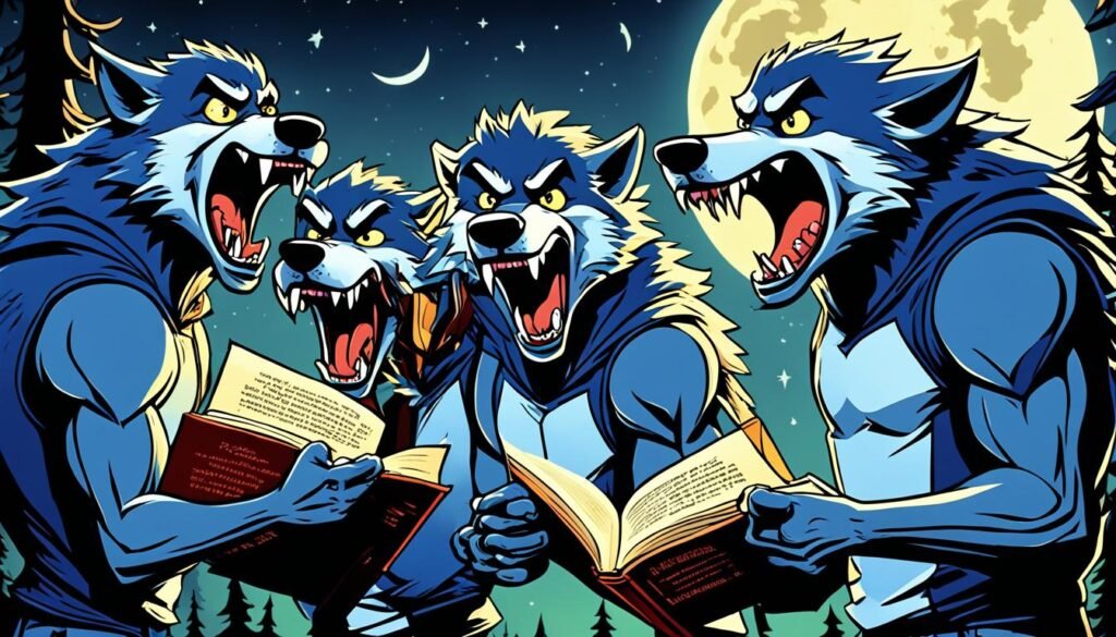 teenage werewolf books
