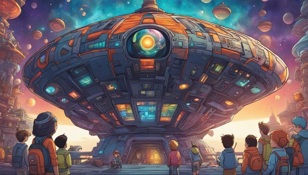 Exciting Alien-themed Graphic Novels for Kids