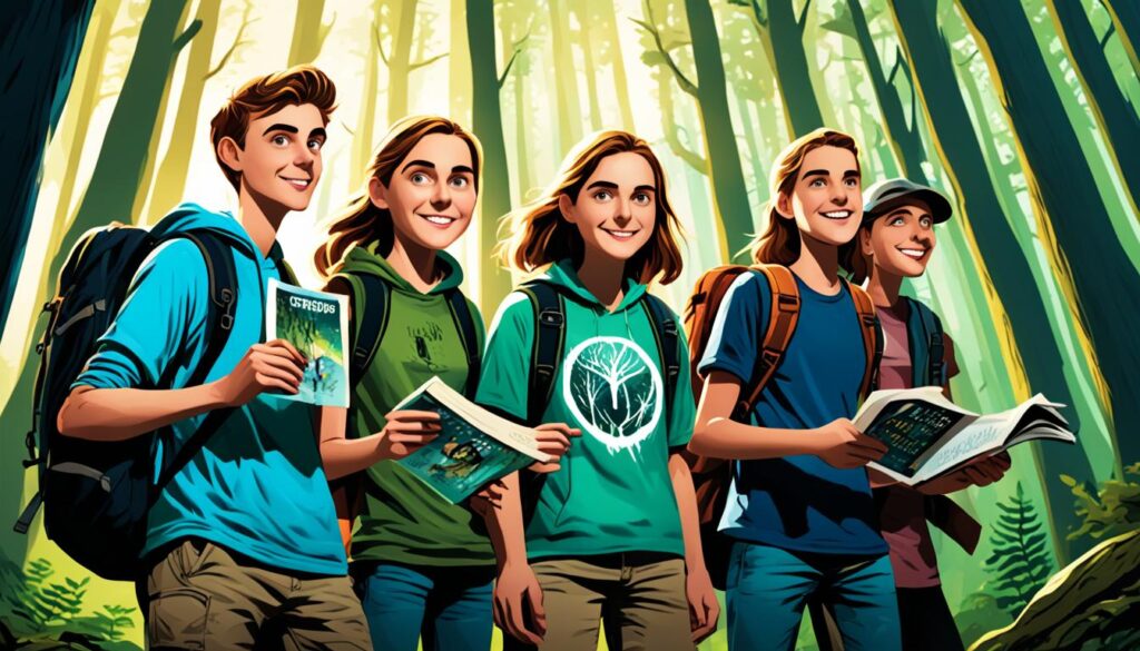 Adventure books for teens